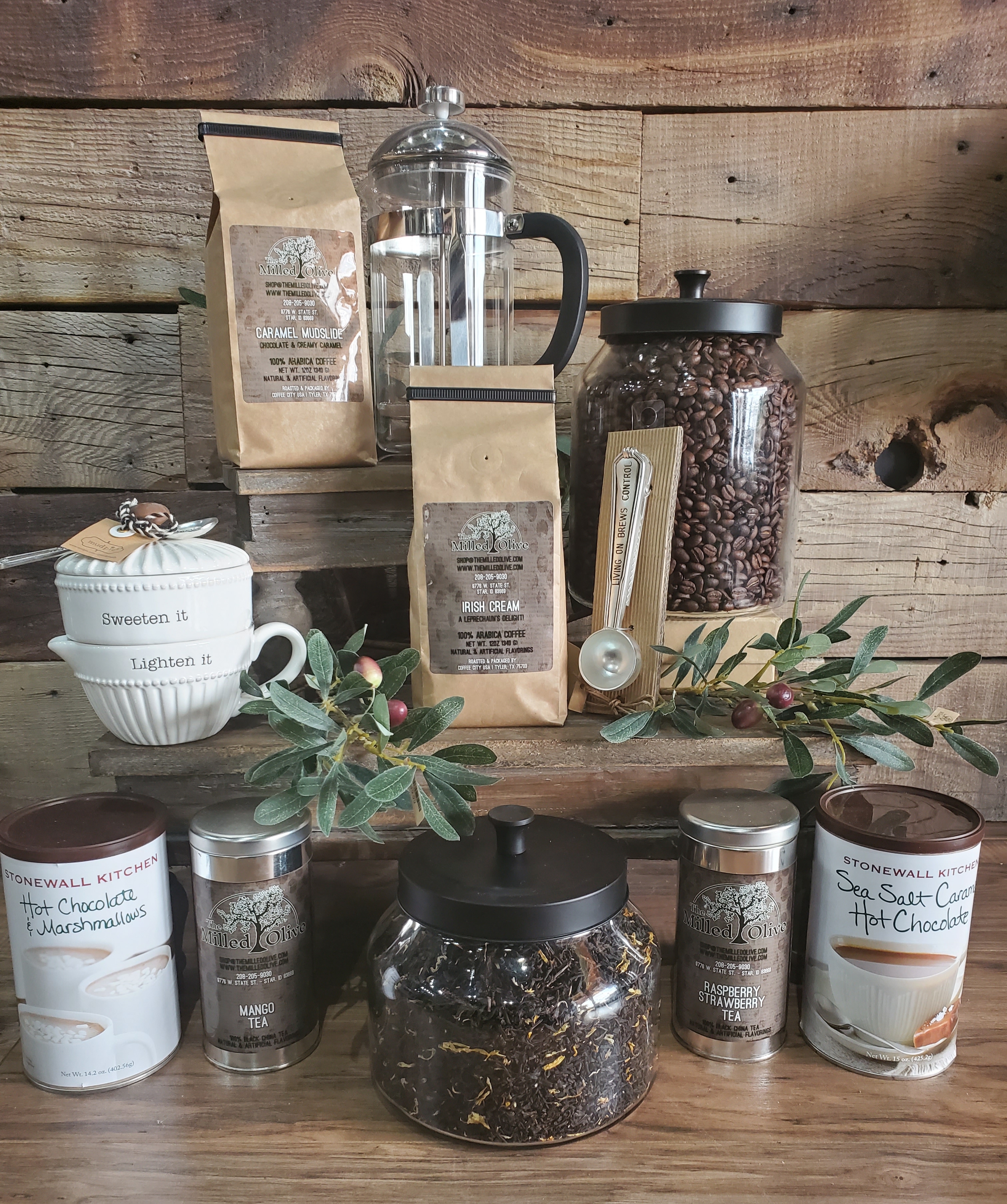 Coffee, Tea, Beverages, Etc.