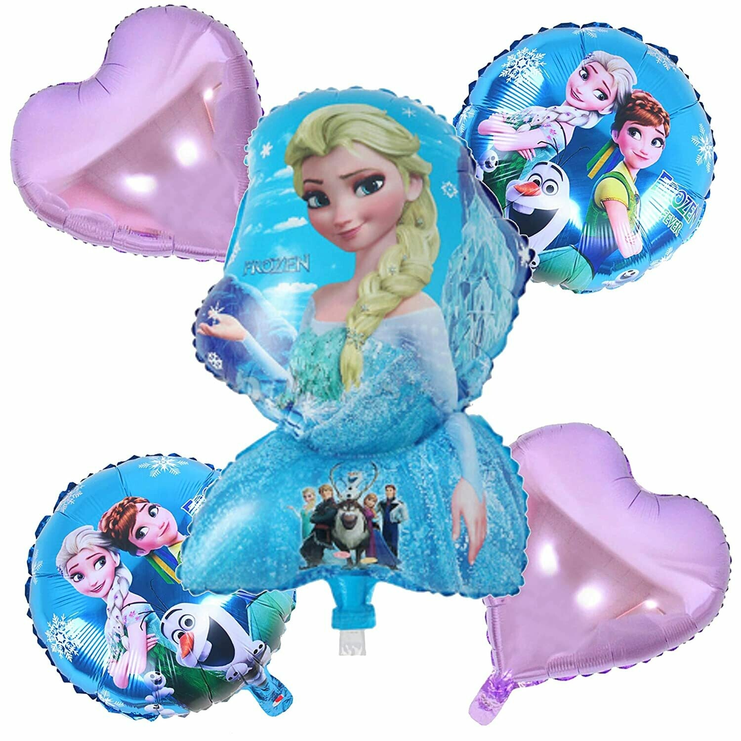 Foil Balloons Set of 5 Pcs