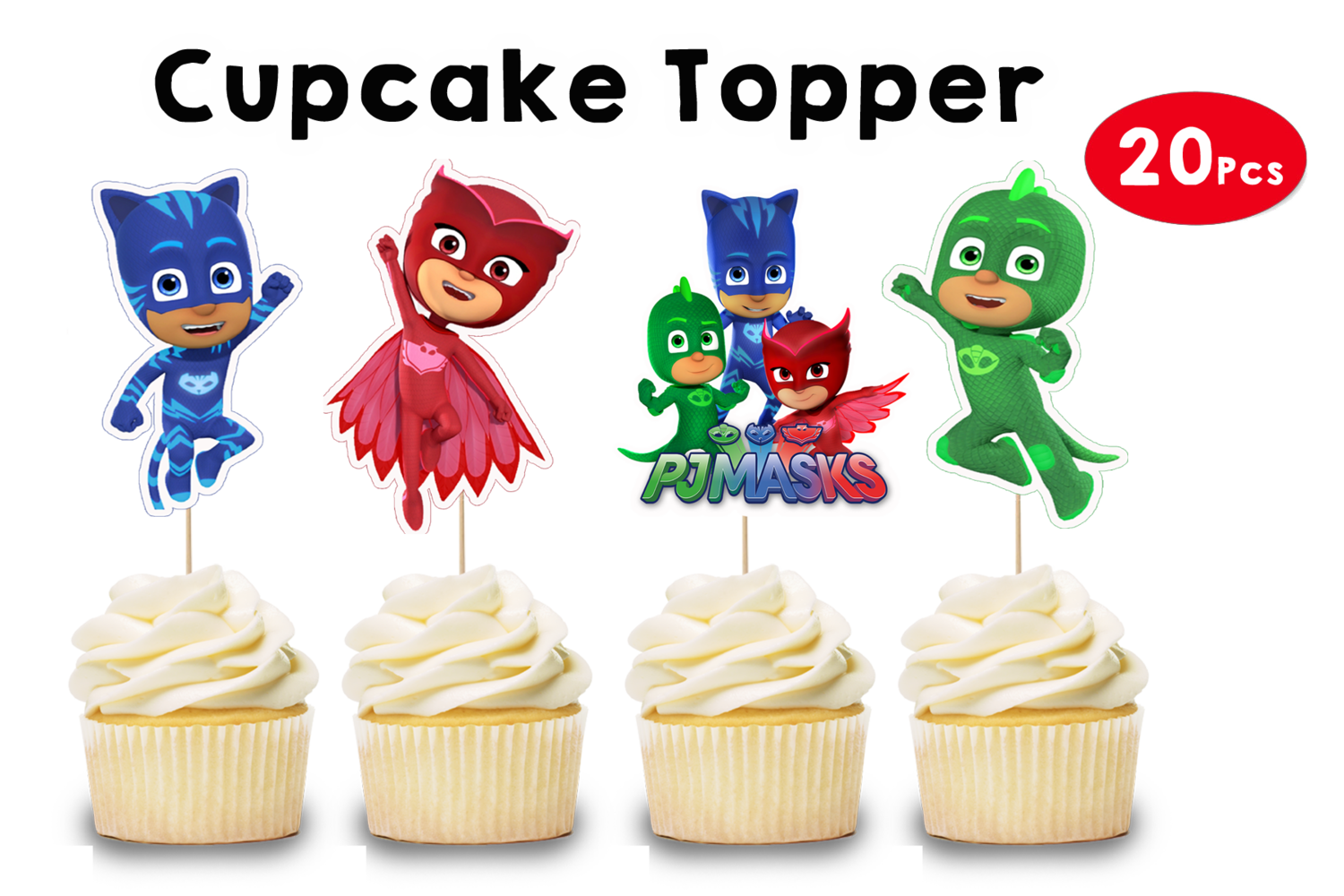 Cupcake Topper (20 Pcs)