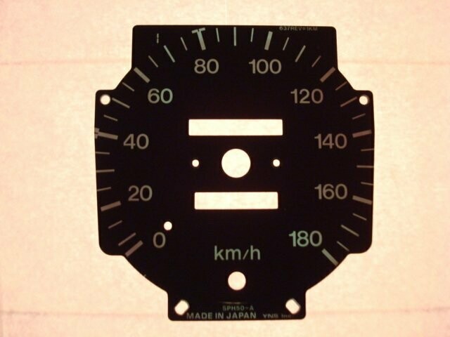 FAMILIA MPH to KMH DIAL CONVERSION