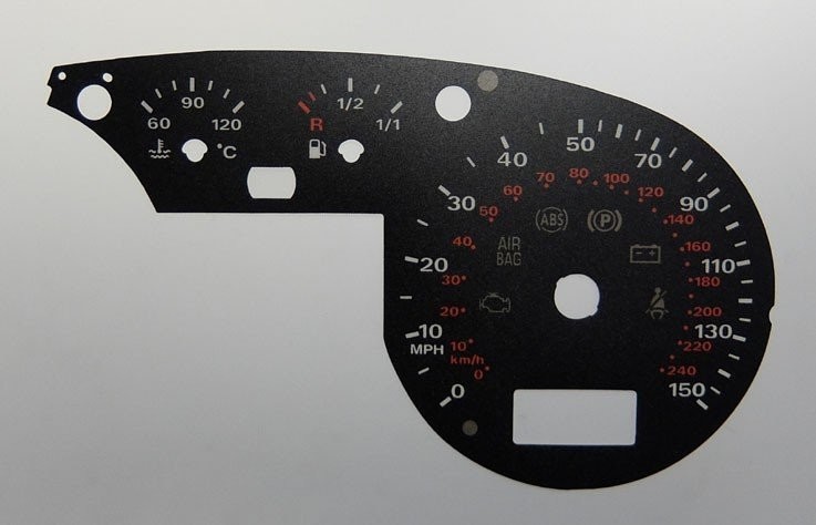 A2 KMH TO MPH DIAL CONVERSION KIT