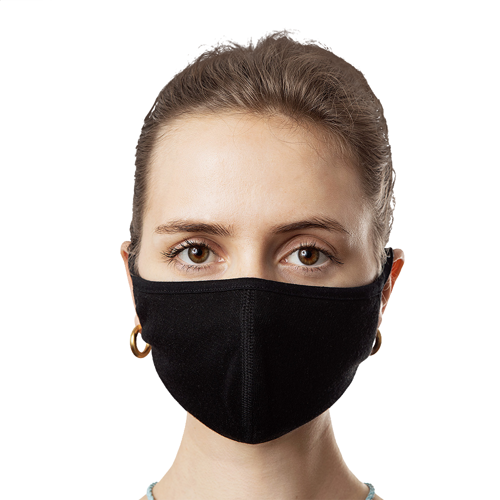 Face Mask Black (3Pack)