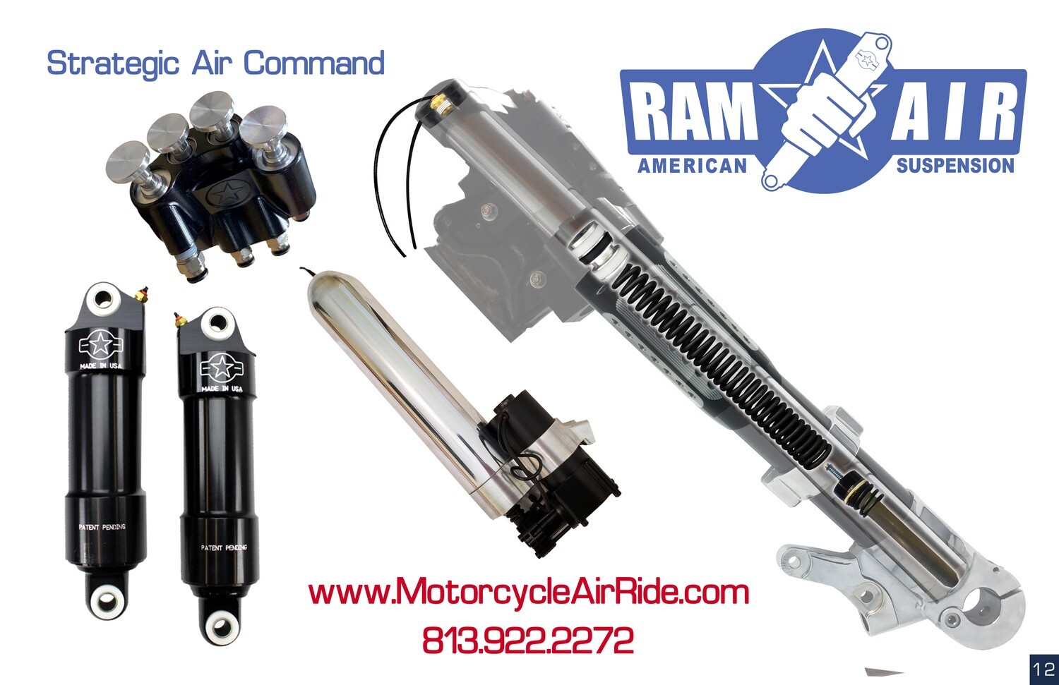 American Suspension Ram Air Fast Up Kit Track and Field Motorsports