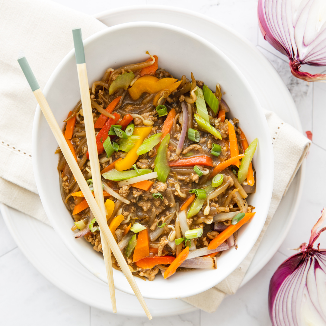 CHOP SUEY, VEAU ET LÉGUMES