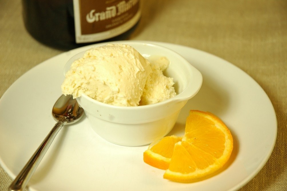 Orange & Grand Marnier Ice Cream