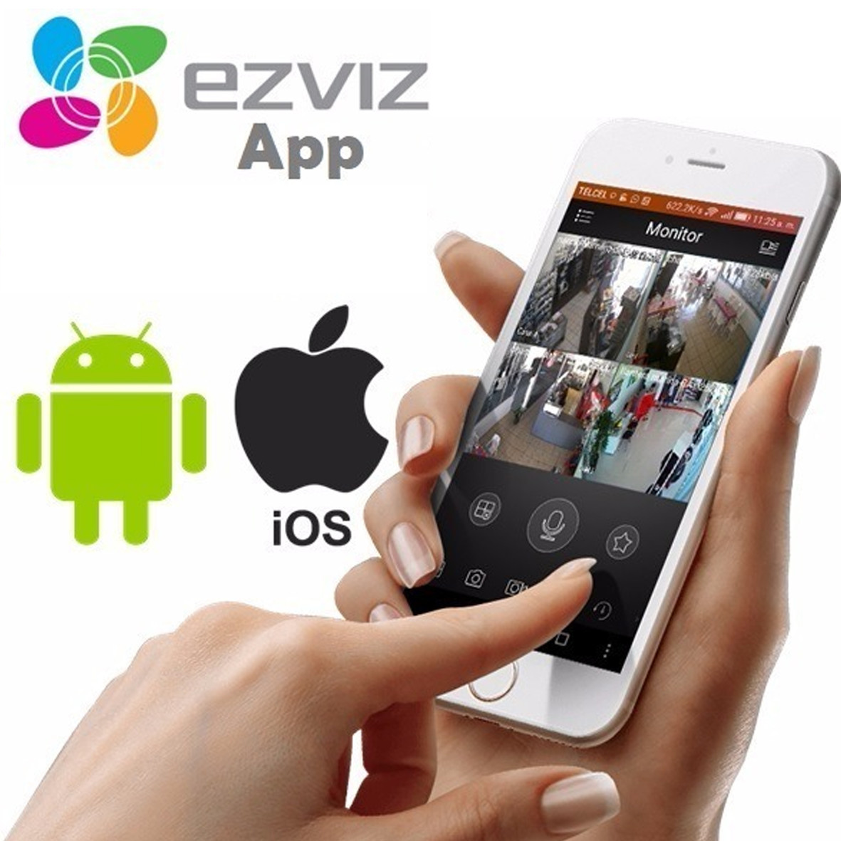 MANUAL PARA CONFIGURAR DVR/CÁMARA IP HIKVISION AL CELULAR CON EZVIZ
