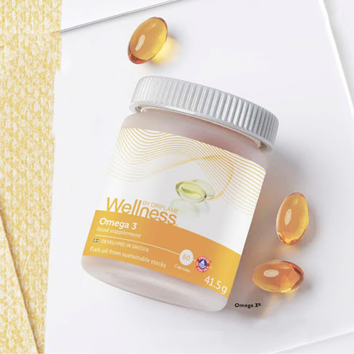 SUPLEMENTO ALIMENTICIO OMEGA 3 WELLNESS ORIFLAME