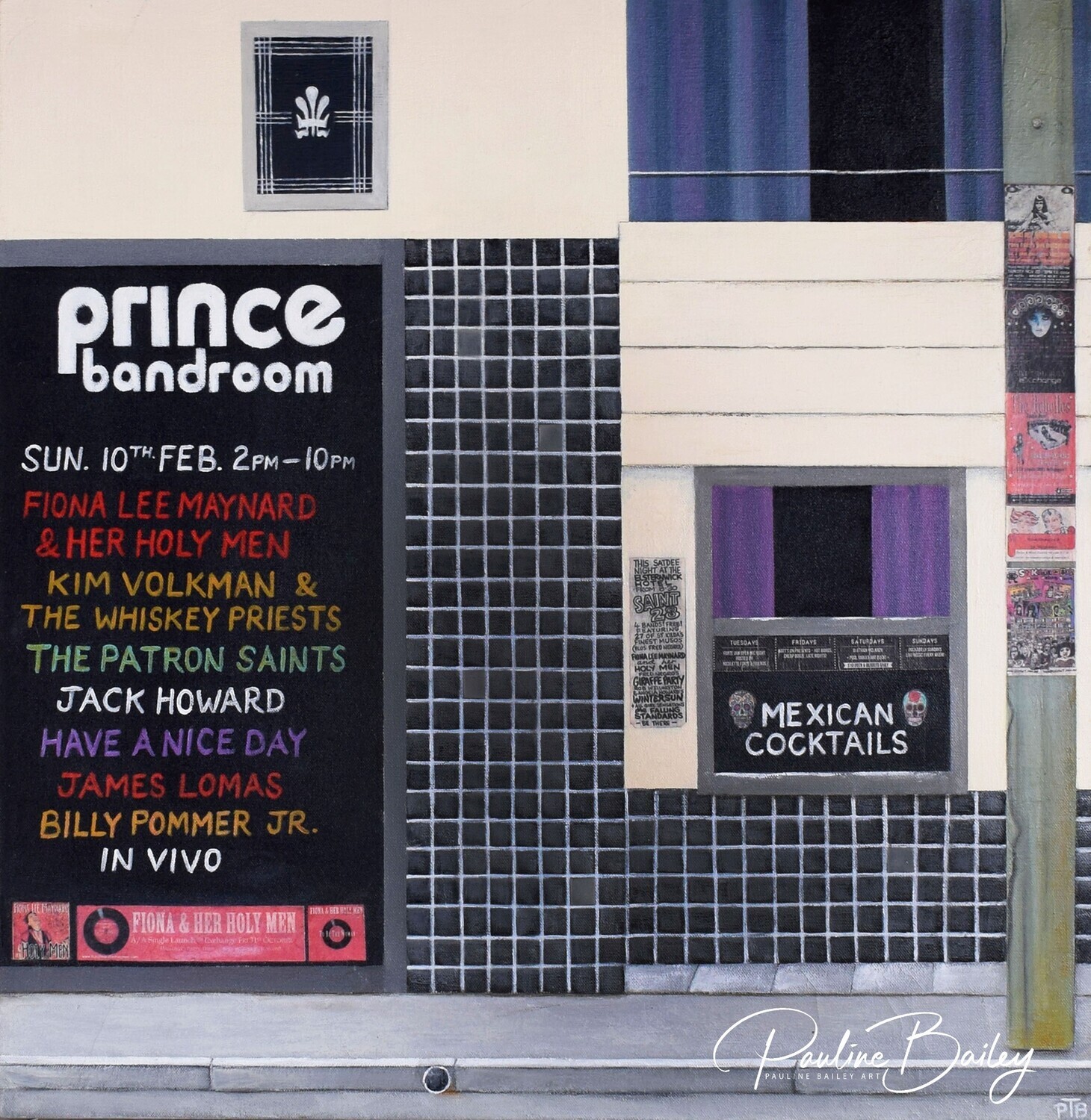 Original painting The Prince, St Kilda