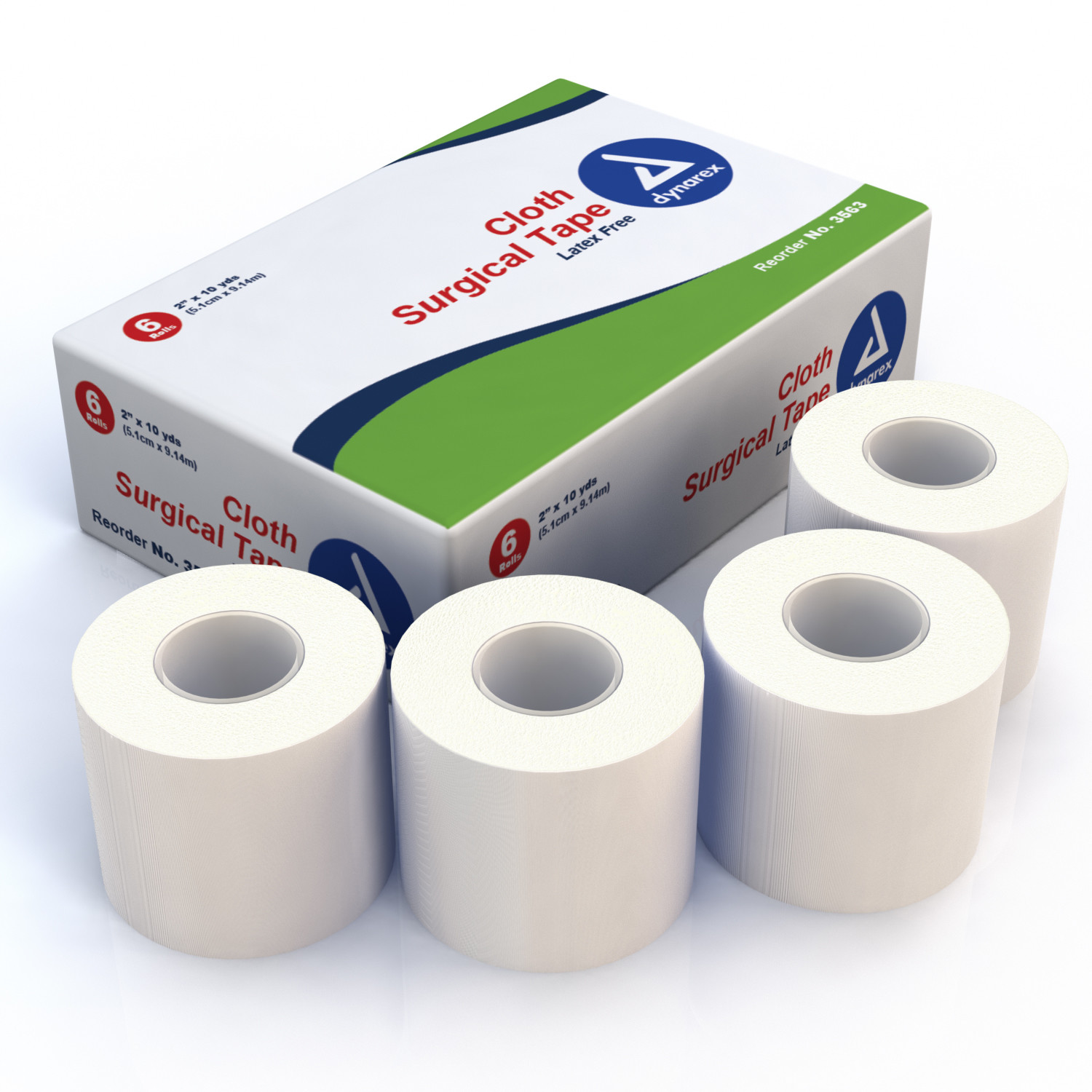 Tape Quirúrgico de Tela 2" x 10 yds, Caja de 6 Unidades Tienda de