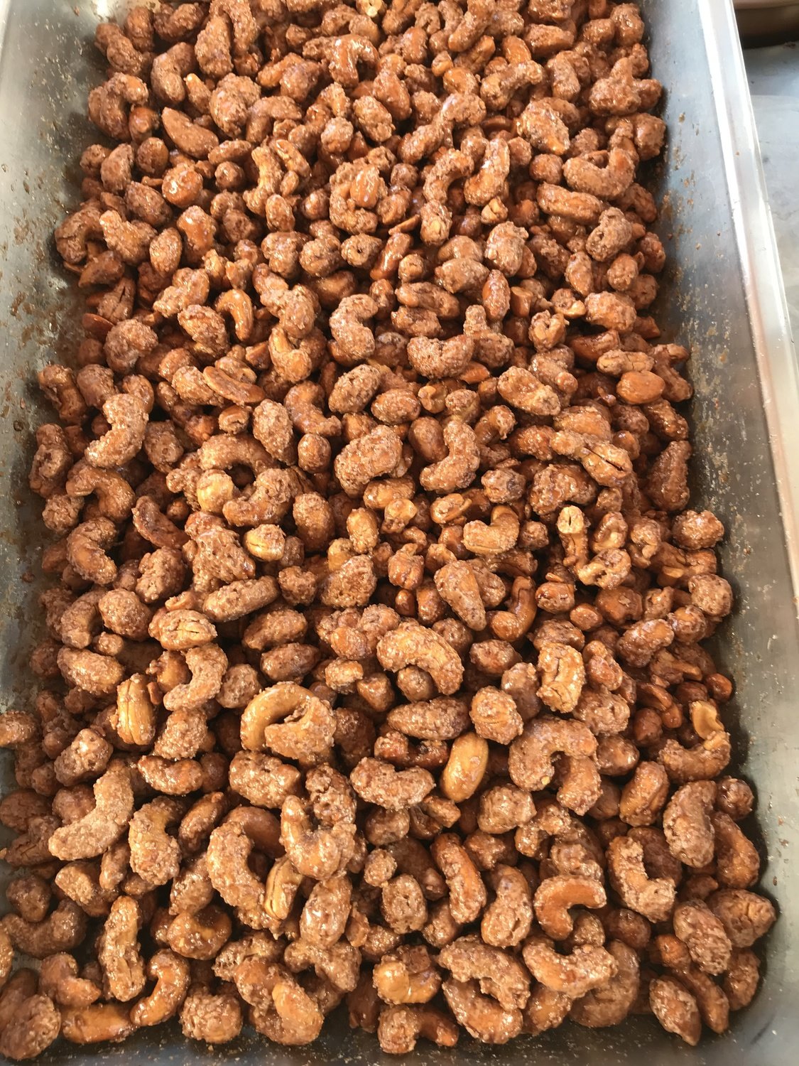 Bavarian Roasted Cashews Large cone