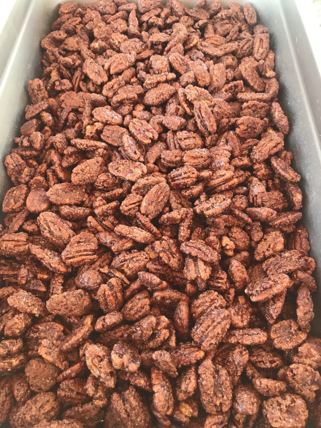 Butter Toffee Roasted Pecans Large cone