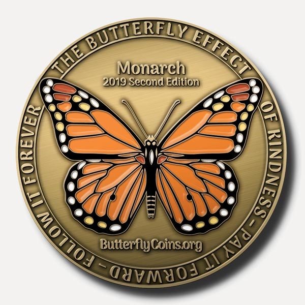 Buy our First Edition Butterfly Coin Butterfly Coins
