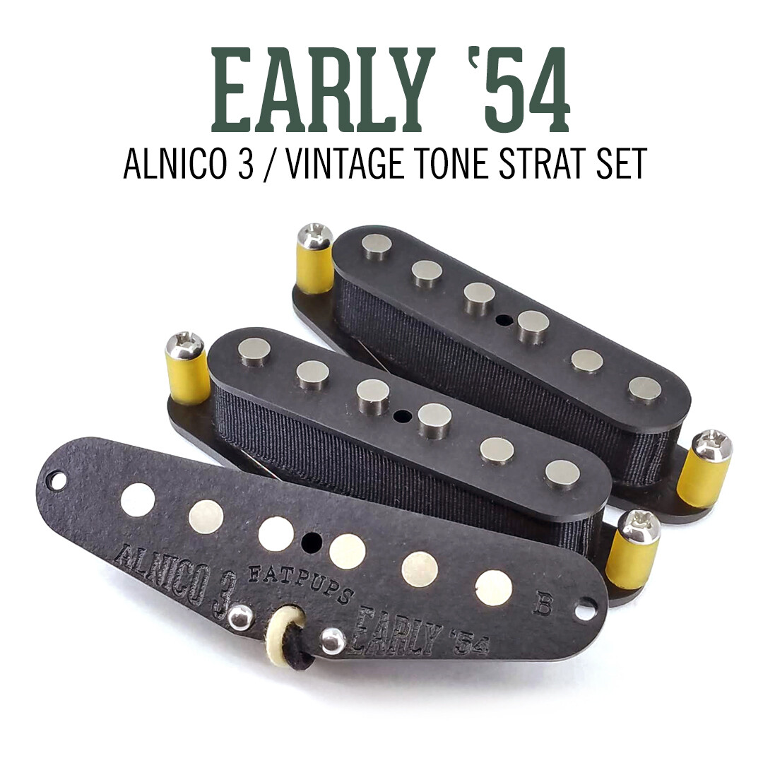 Fatpups '54s ALNICO 3 Strat® Pickups