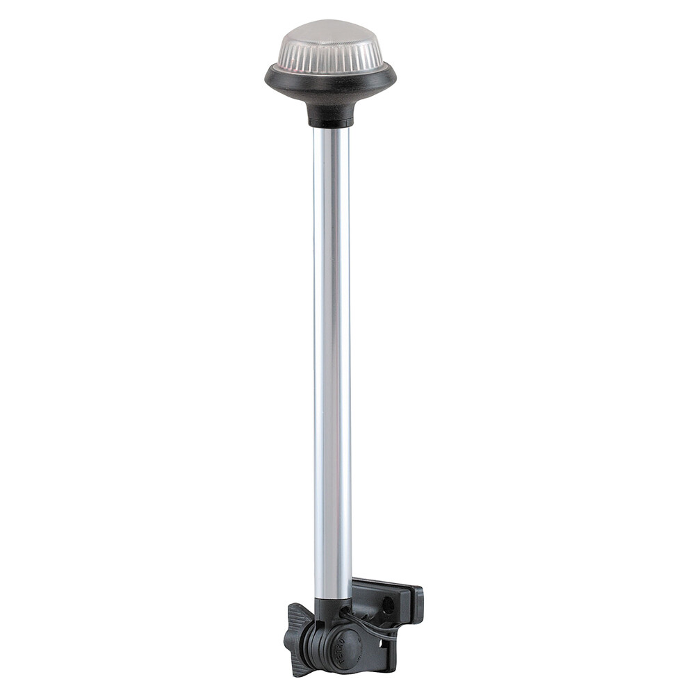 Perko Fold Down AllRound Frosted Globe Pole Light Horizontal Mount