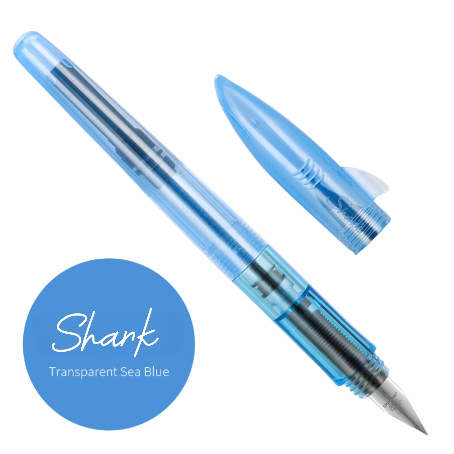 Jinhao Shark Fountain Pen, Fine Nib