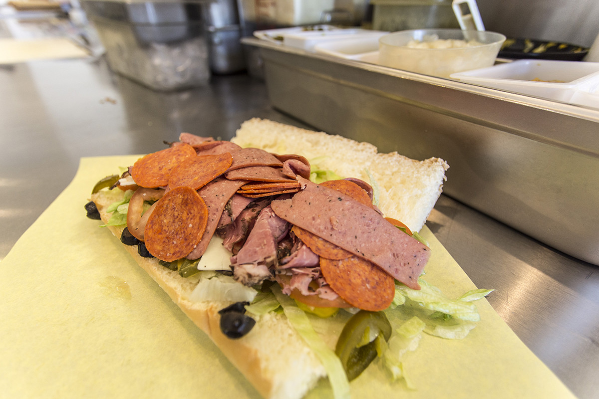 The Spicy Enticer Pastrami, Pepperoni, Italian Sausage