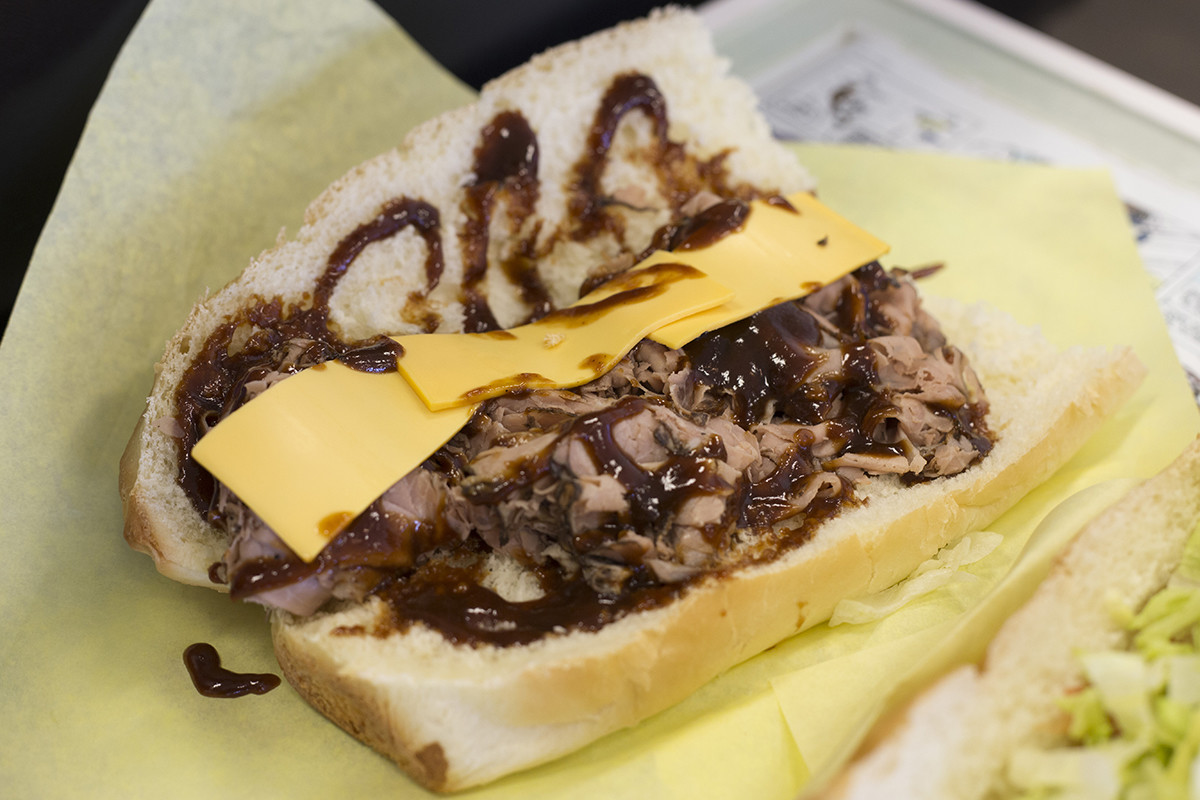 The Super SaucyRoast Beef with Barbecue Sauce