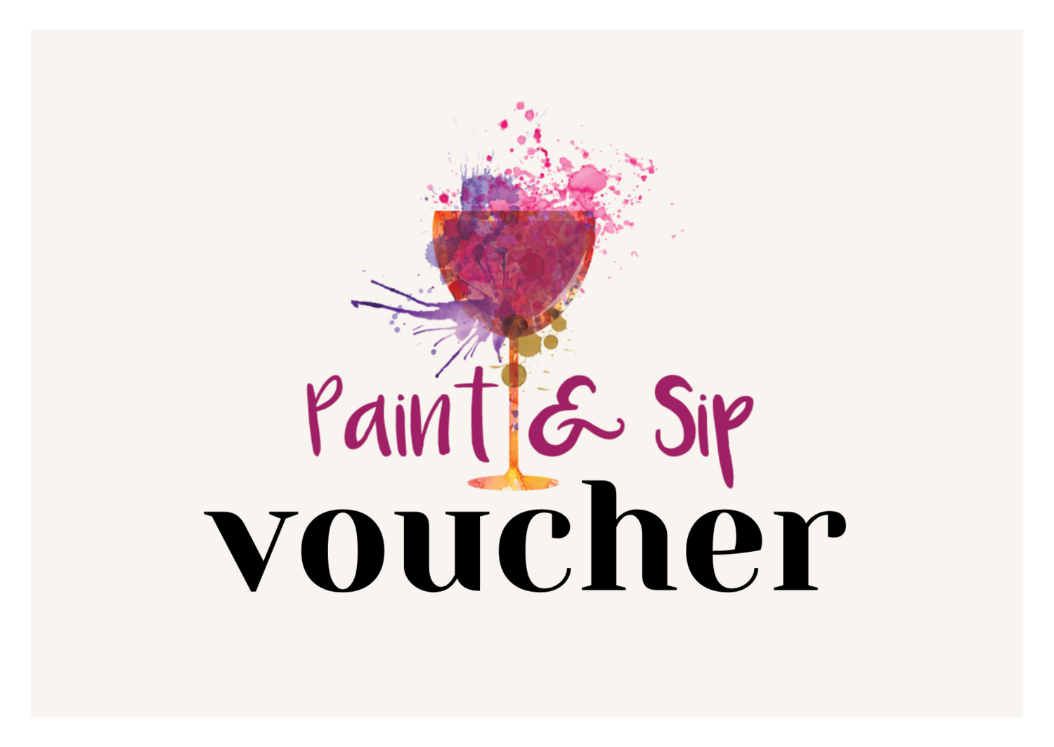 Paint & Sip Gift Voucher The Gift That Keeps On Giving