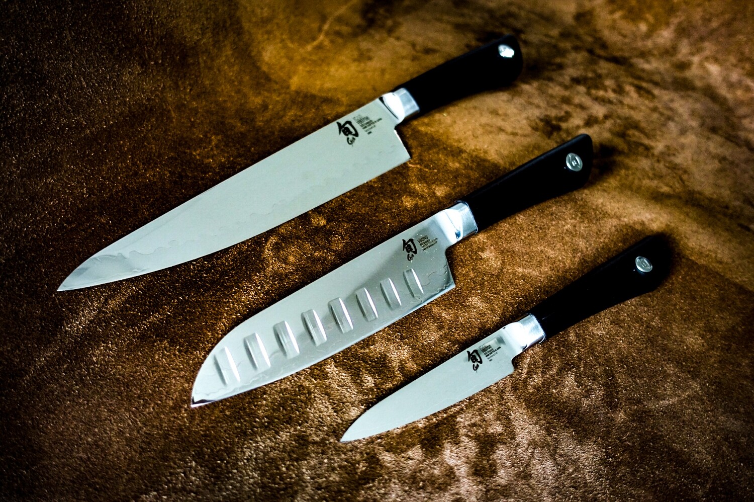 Shun Sora Knife 3 Piece Set (Paring Knife, Santoku 6" & Chef 8")