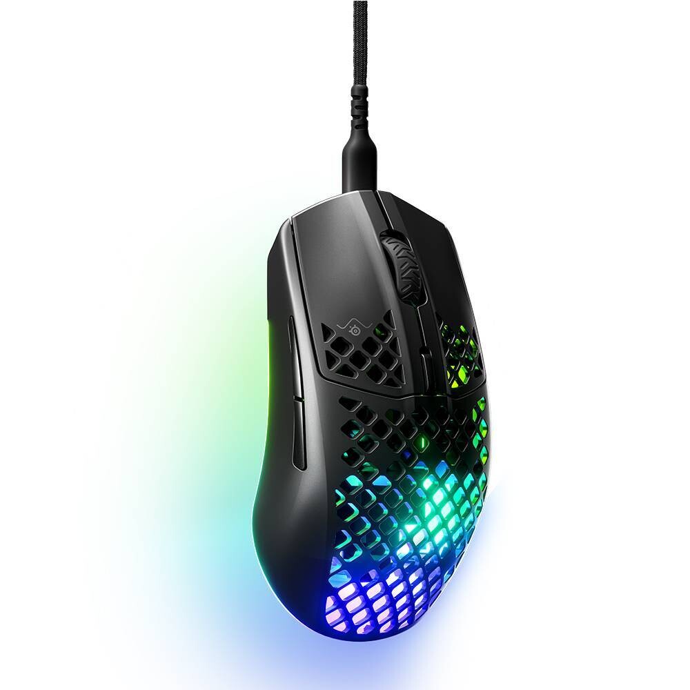 STEELSERIES AEROX 3 2022 EDITION RGB ULTRA LIGHTWEIGHT GAMING MOUSE