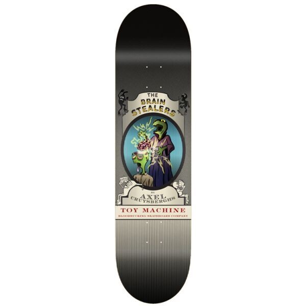 TOY MACHINE 8.25 AXEL CRUYSBERGHS BRAIN STEALER DECK
