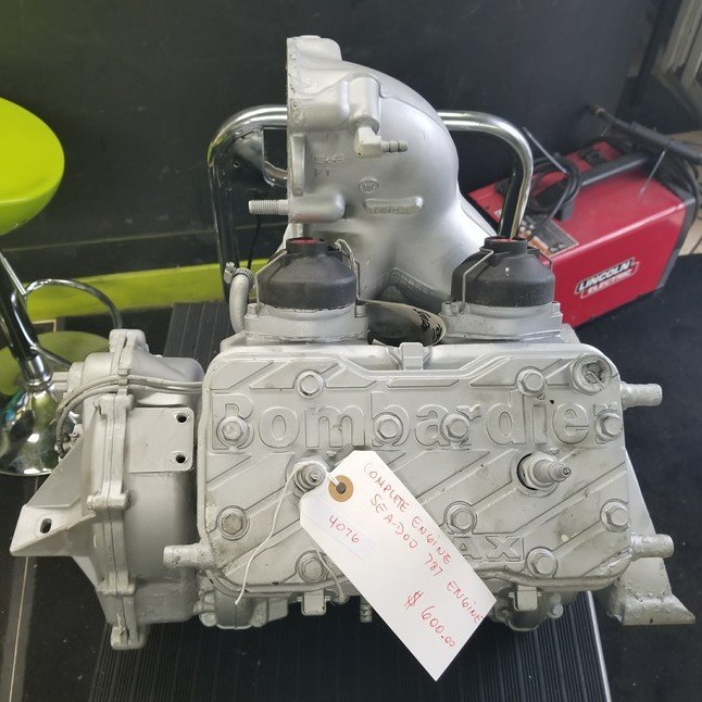 SEADOO 787 COMPLETE ENGINE USED W/ACCESSORIES