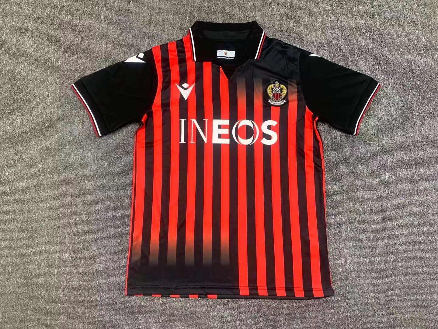 Maglia Uomo OGC Nizza Kombat Home - Colore Rosso, Tifoseria Calcio
