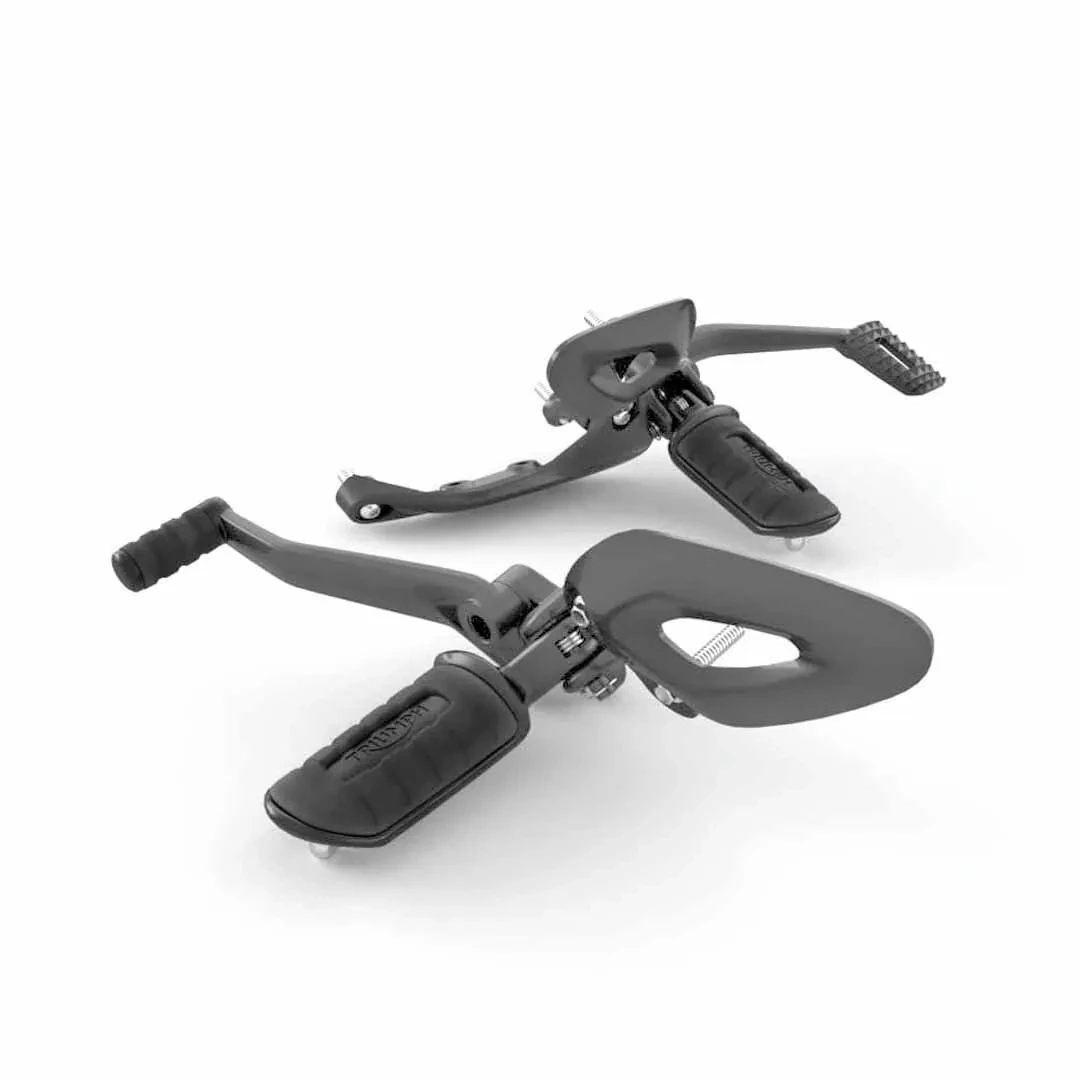 Triumph Rocket 3 GT Silver Mid Foot Controls A9770218 Shop Best