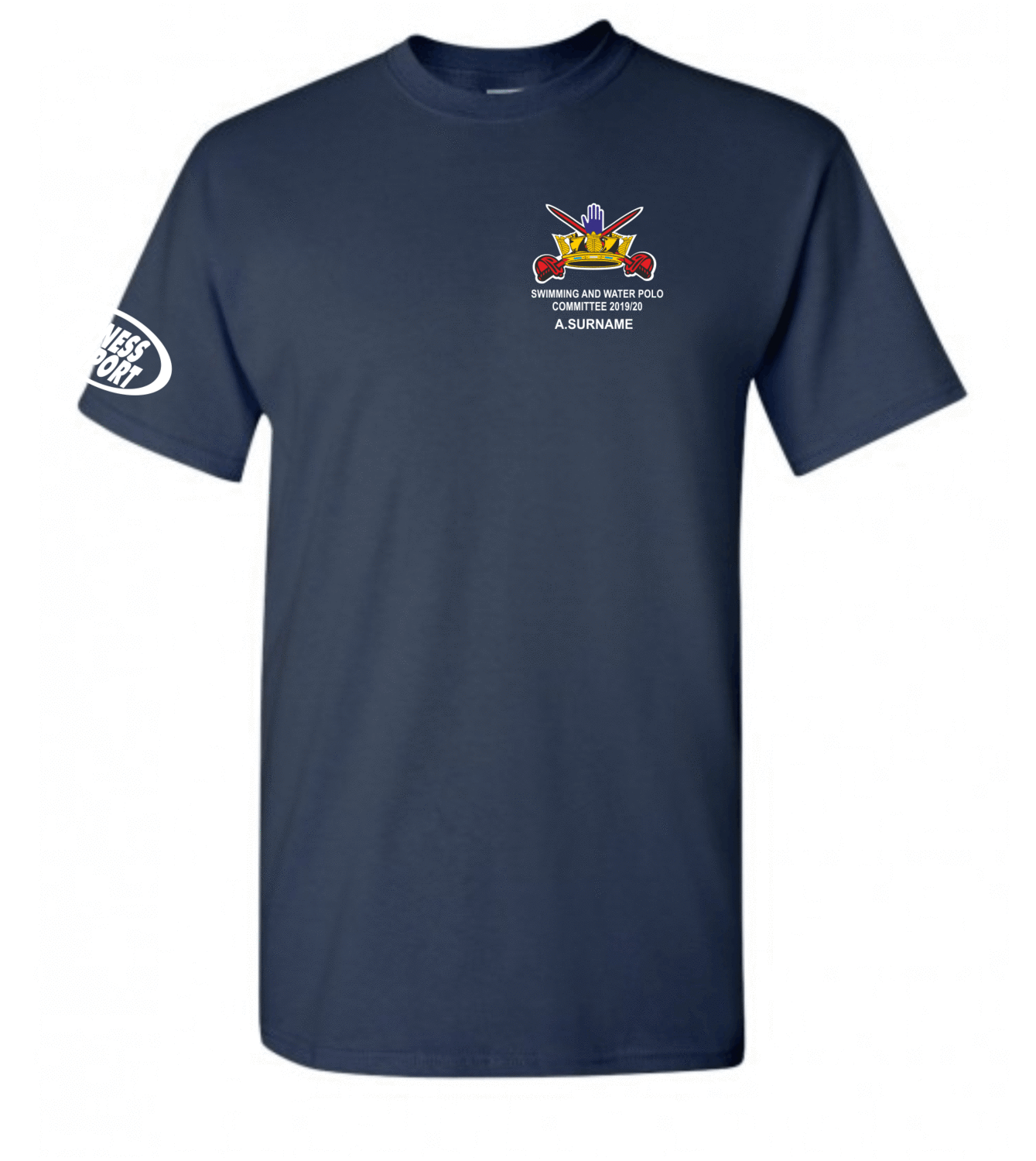 UPSWP Navy Cotton Committee TShirt