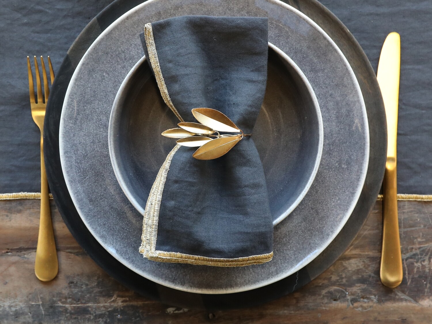 Gold Napkin Rings