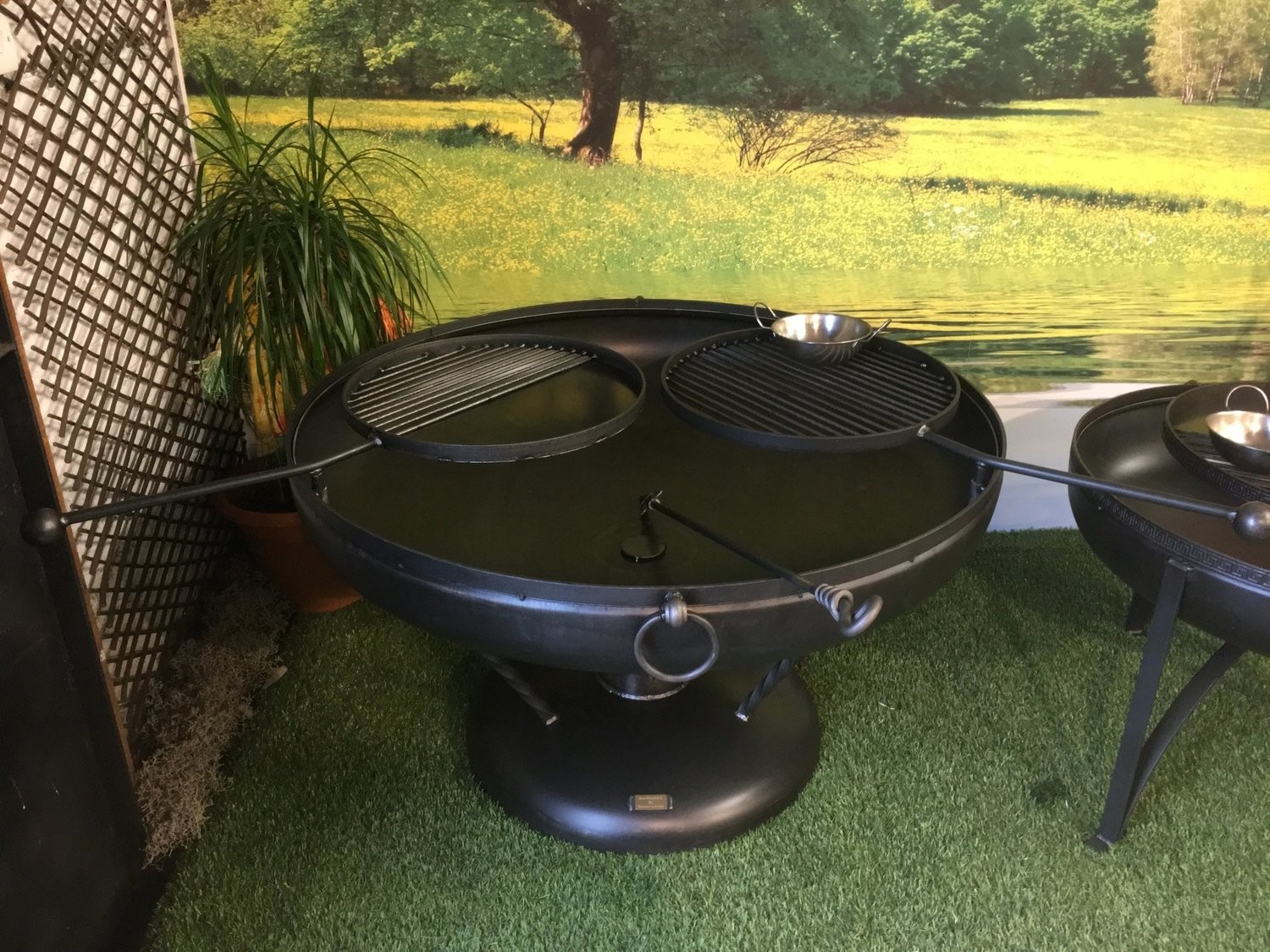 Poseidon Twin Swing Arm Grill 110