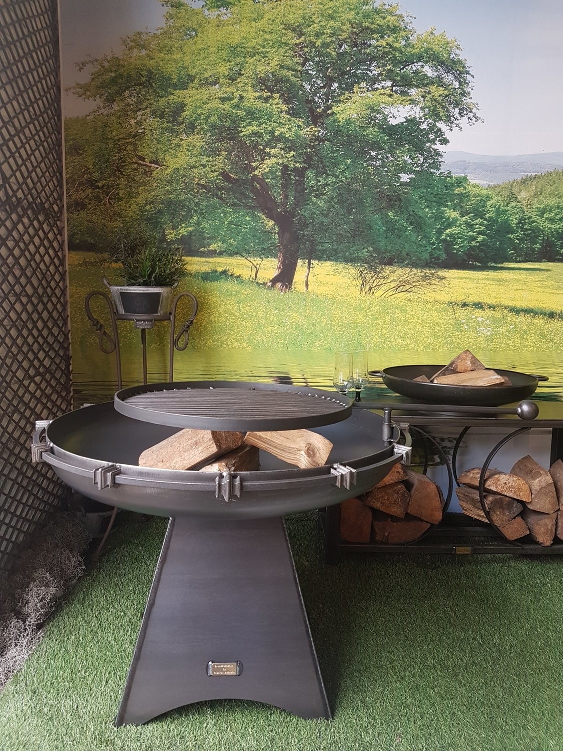 The Troy Swing Arm Grill Range