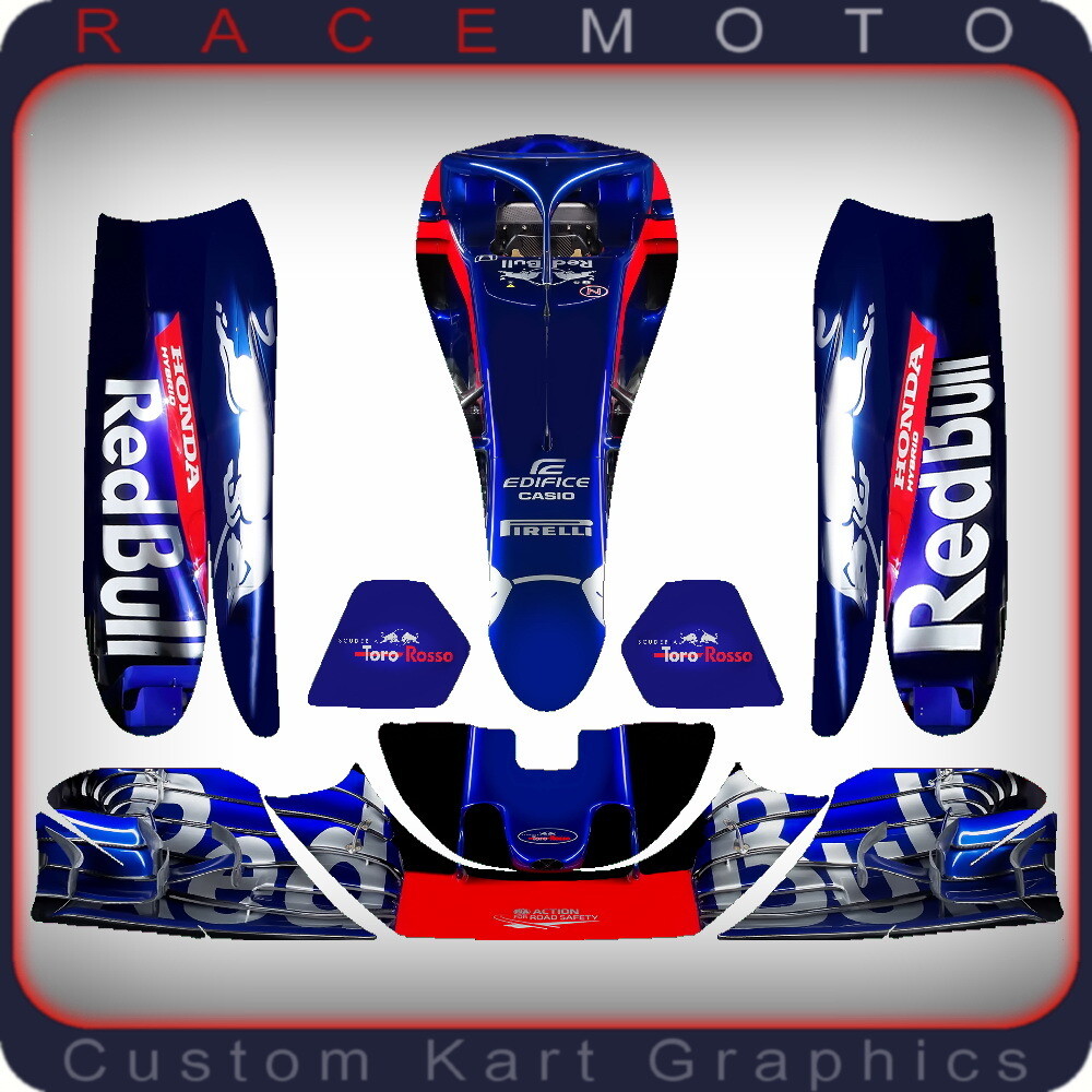 Karting Sticker kit for Tonykart OTK M4 Bodywork