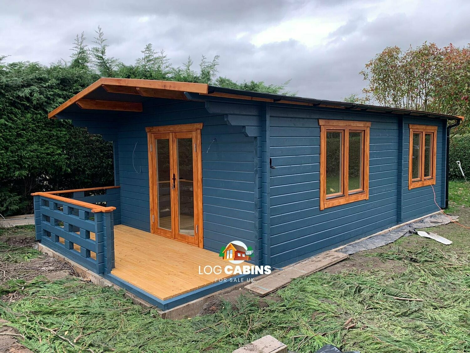 Log Cabins For Sale UK Cambridge 7 x 4.25m Log Cabin