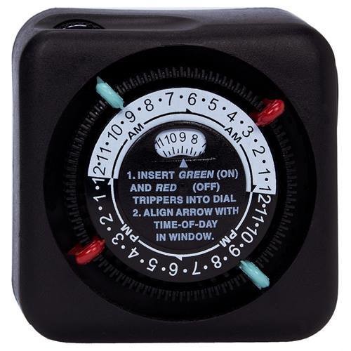 24hr Outdoor Mechanical plugin pin timer