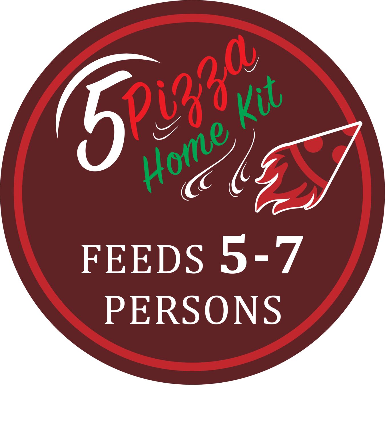 5pizza Kit (Customise with your favourite toppings)