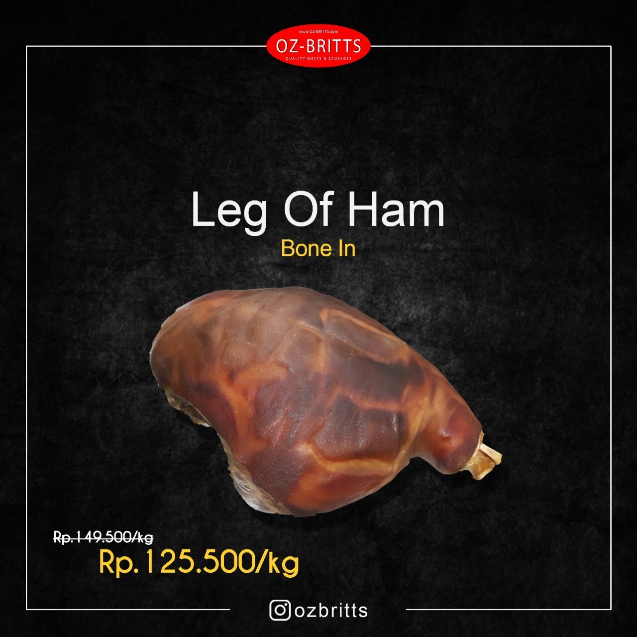 Leg Ham Bone In