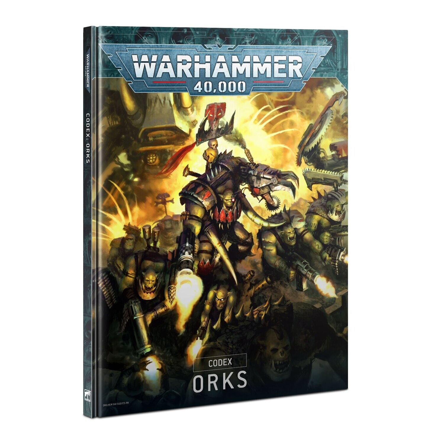 Обложки книг вархаммер. Вархаммер кодекс орков 9. Орки 3 редакции. Warhammer 40 000 орки кодекс. Кодекс орков.
