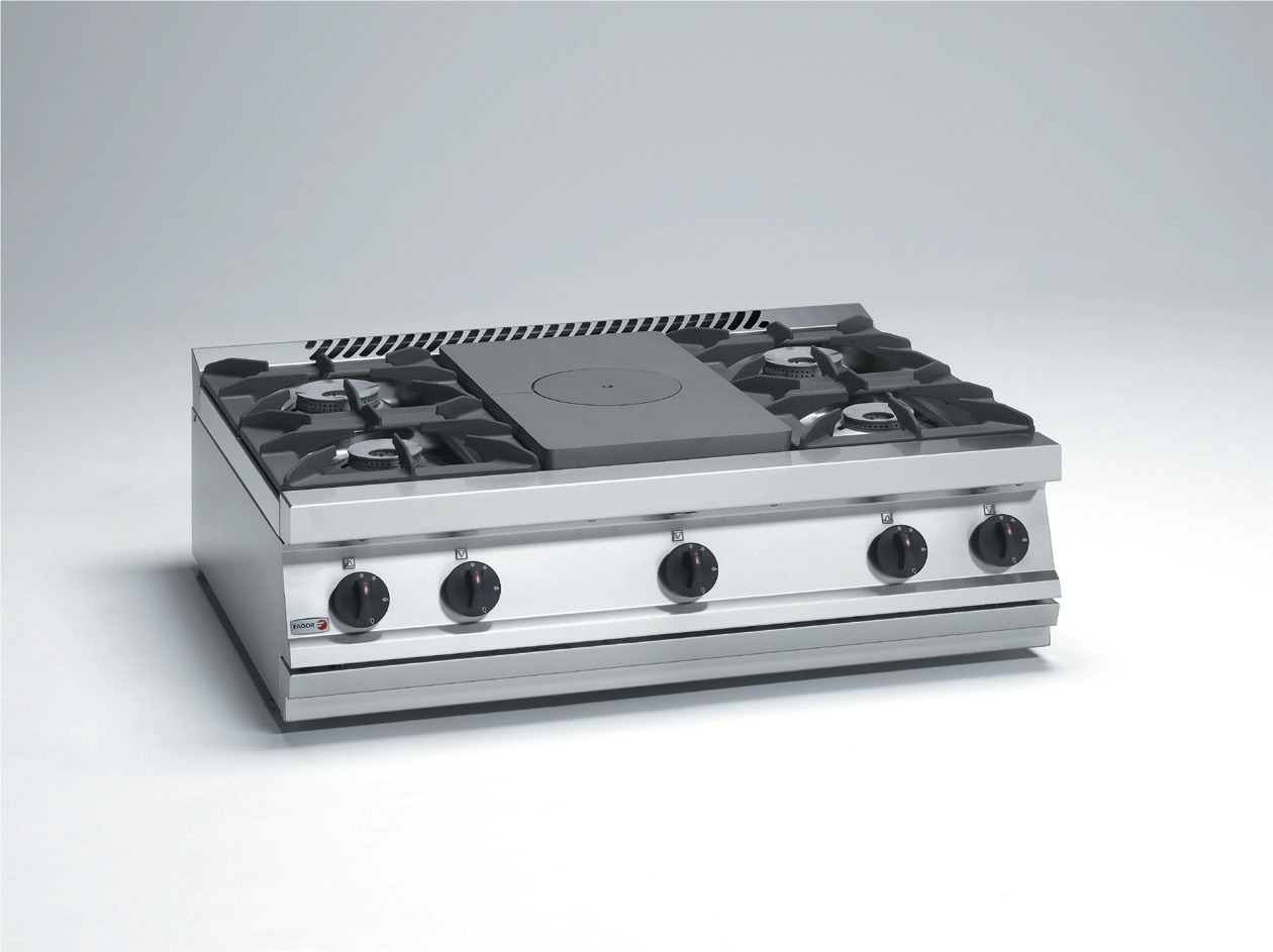 Fagor Gas Target Top with open burner