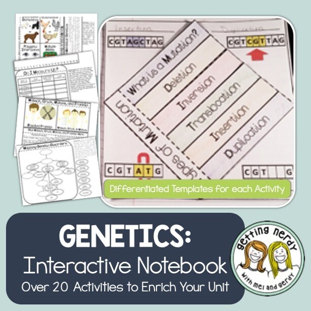 Science Interactive Notebook & Heredity