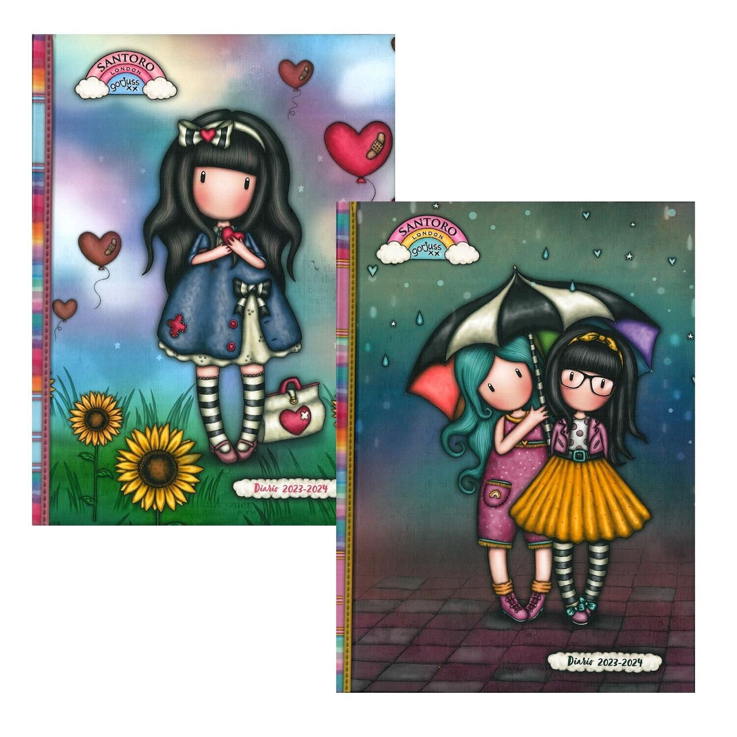 Santoro Gorjuss diario scuola 10 mesi 2023/2024