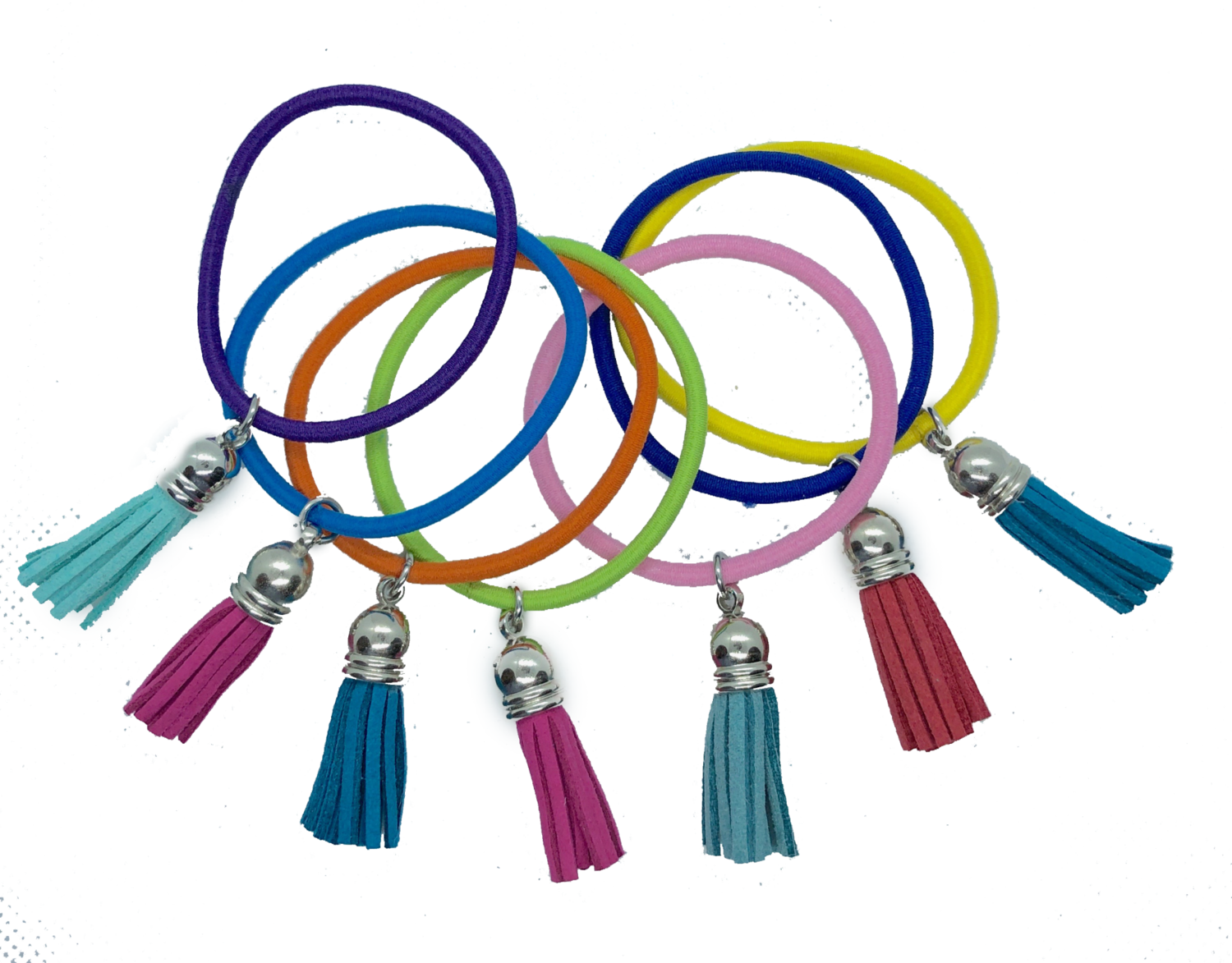 Tassel Hair Bands (10pck) Rewrap