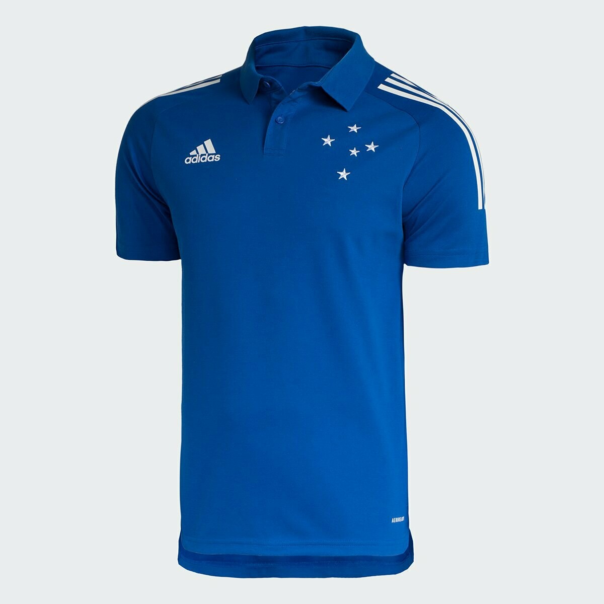 Camisa Polo Cruzeiro Viagem 20/21 Adidas Masculina - Azul Royal
