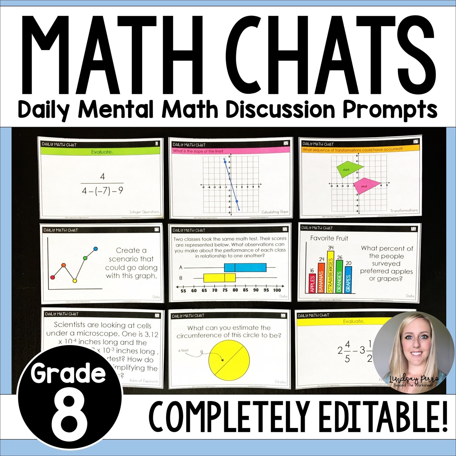 Daily math problems adults image