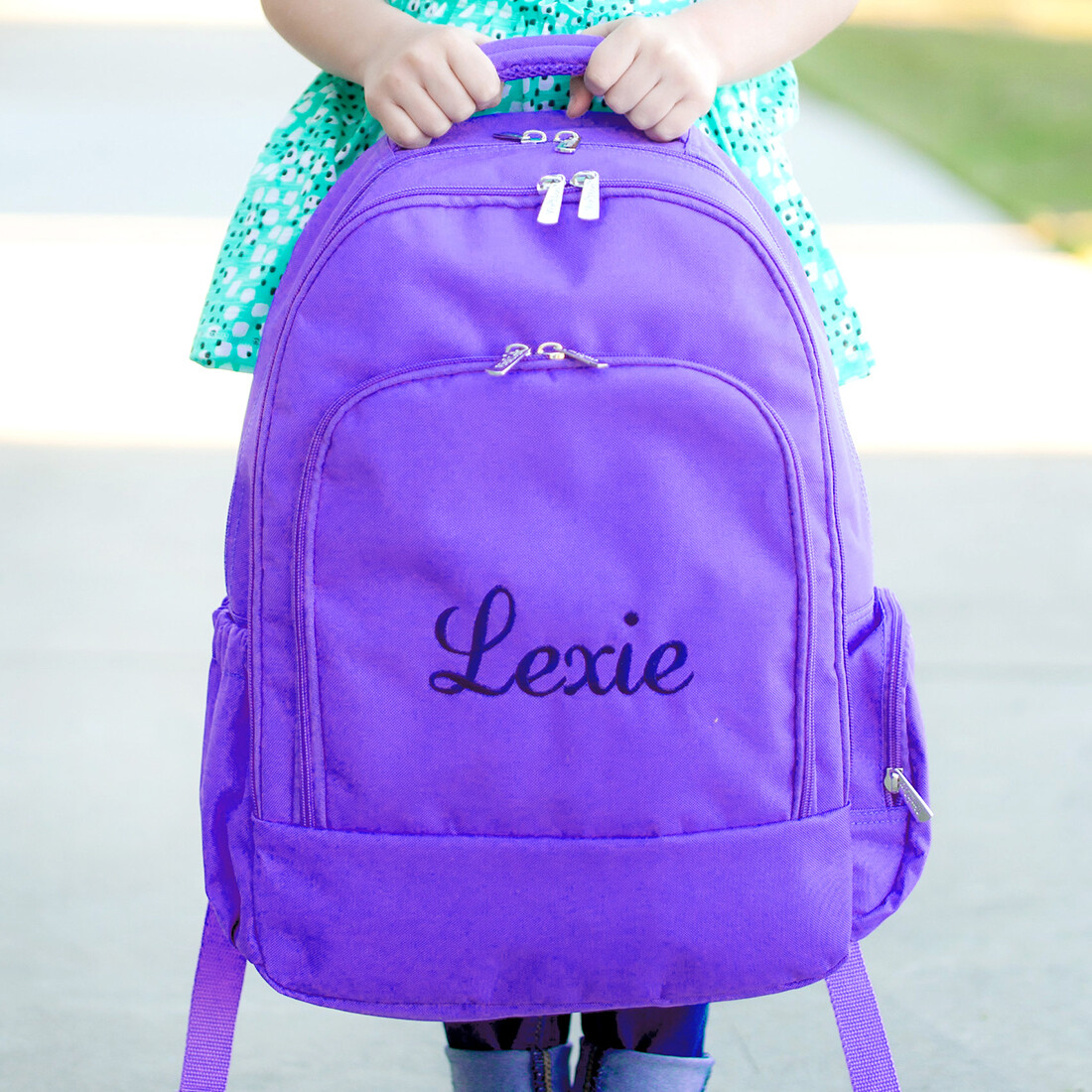 Purple Backpack