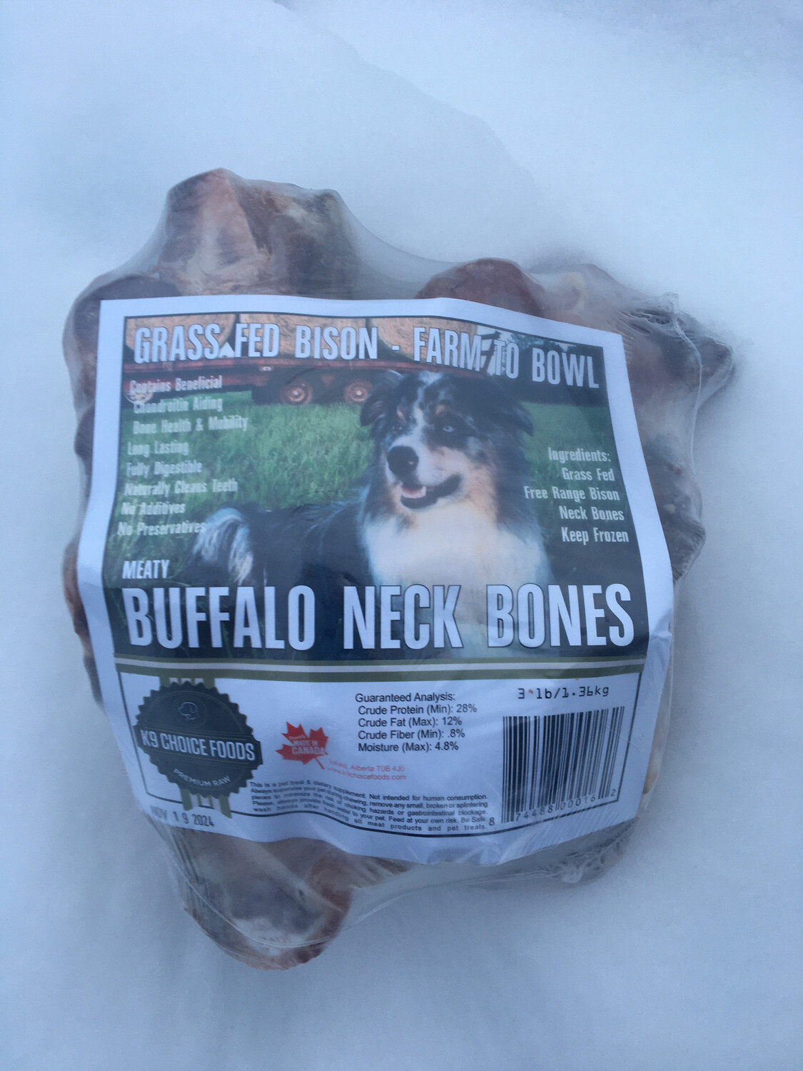 BUFFALO NECK BONES