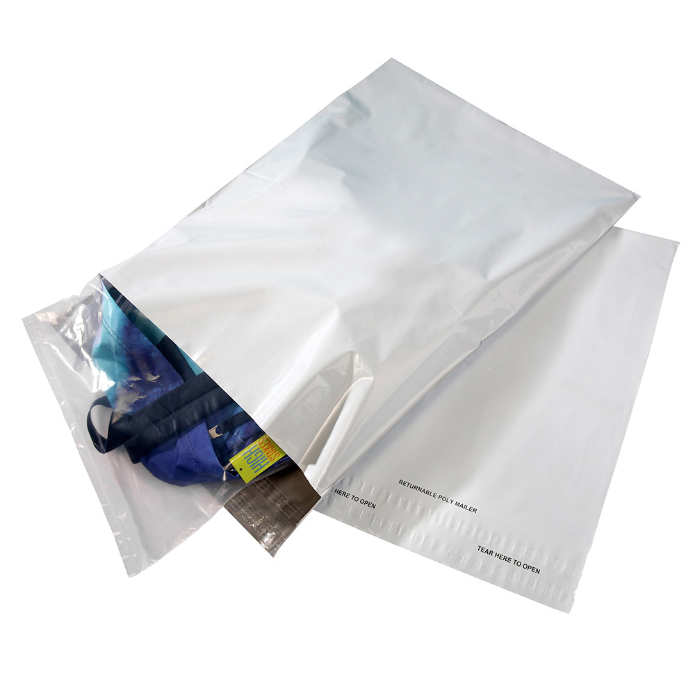 Returnable Poly Bag Mailer 19" x 24" x 2.5 mil + 3 Lip 200/Box Online
