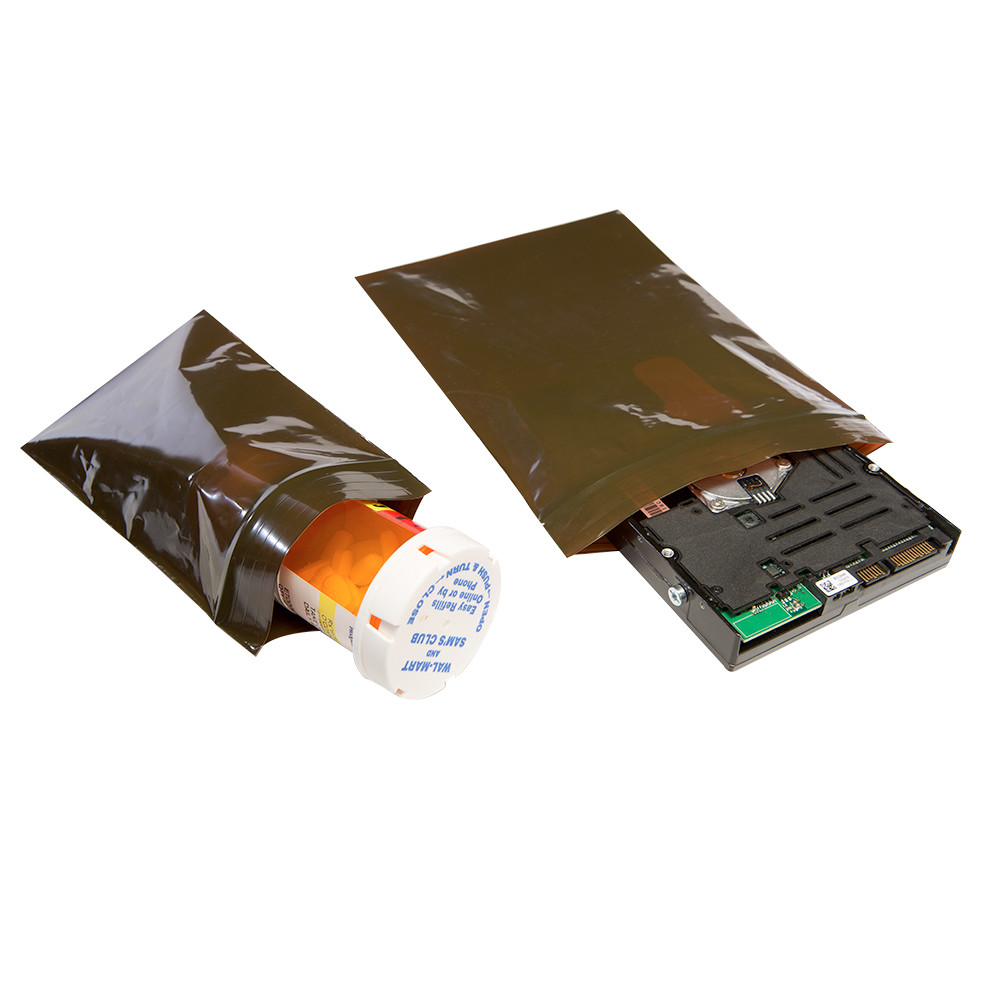 Zipper Reclosable Poly Bag AMBER 8X8X003 NFC Bags Online Store