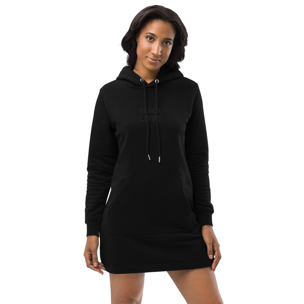 Love Veil Sweat Dress(Black) main image 0