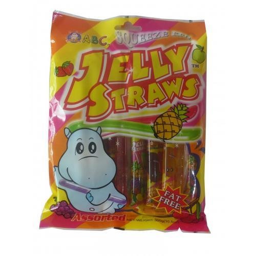 ABC Jelly Straws 300g